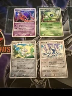 秋*希様 ポケモンカード デオキシス セレビィ ジラーチ ルギアのサムネイル
