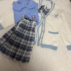 制服 女子高生 コスプレ 水色 ゆめかわ ゆめかわいい 4点セットのサムネイル
