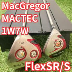 MacGregor MACTEC 1W 7W 2本セット ドライバー