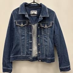 【Y2K】 ミスシックジーンズ ビジュー デニム ジャケット Gジャンのサムネイル
