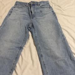 レディース デニムパンツ ライトブルーのサムネイル