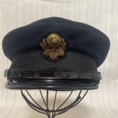 【国鉄 昭和40年度】日本国有鉄道 防寒帽 3号形 当時物 鉄道制帽 m80200518167_1.jpg?1752386286