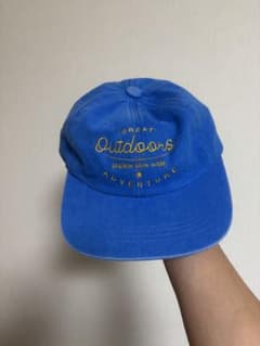 GREAT Outdoors 刺繍 キャップ ブルーのサムネイル