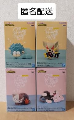 내 영웅 아카데미아 Fluffy Puffy 피규어 4종 세트