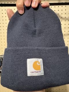 Carhartt 2G ニット帽 ビーニー ネイビーのサムネイル