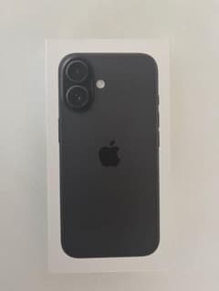 【新品未開封】 iPhone16 ブラック 本体 512gb simフリーのサムネイル