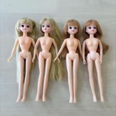 リカちゃん 人形本体 4体セット まとめ売りのサムネイル
