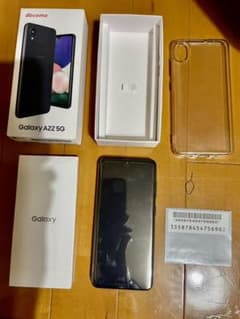 SAMSUNG GALAXY A22 5G 64GB ブラック 美品のサムネイル
