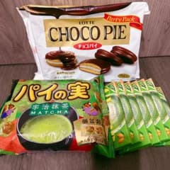 ロッテ チョコパイ パーティーパック パイの実 宇治抹茶 菓子セット