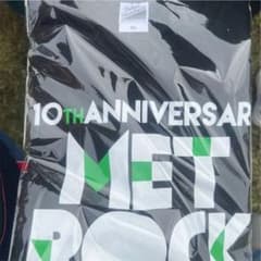 metrockメトロック2022 オフィシャルロゴTシャツ黒XLのサムネイル