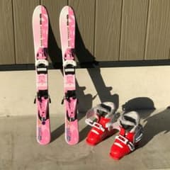 【たおぱい様専用】ジュニア スキー板、ブーツセットのサムネイル