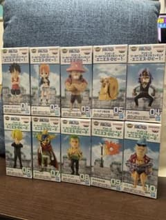 最安ショップ比較】 ワン*ピース ワールドコレクタブルフィギュア ワンピースコレクタブルフィギュアエニエスロビー１＆２全種セット