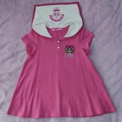 アースマジック♡140 マフィー セーラー Aライン Tシャツ ピンク