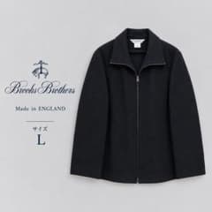 Brooks Brothers ウール ジャケット ブラック　イングランド製のサムネイル