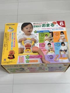 アンパンマン 5WAYおまる おしゃべり付き 補助便座 踏み台のサムネイル