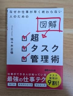 【美品】なぜか仕事が早く終わらない人のための超タスク管理術のサムネイル
