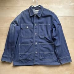 niko and…JEANS デニムジャケット カバーオール インディゴブルーのサムネイル