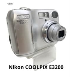 Nikon デジタルカメラ COOLPIX E3200 シルバー 電池式 Nikon COOLPIX E3200 シルバー 単3電池式【ジャンク】 - メルカリ