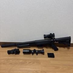 マルゼン CA870 チャージャー カスタム（サイレンサー・ドットサイト付