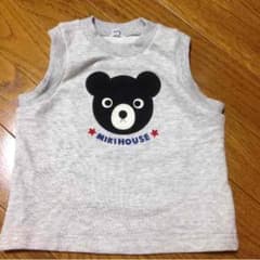 新品 ミキハウス ベストのサムネイル
