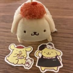 スシロー×ポムポムプリン ぬいぐるみマスコット&コラボピックのサムネイル