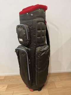 ONOFF（オノフ）ゴルフバッグ・キャディバッグ 【カーキー・内:レッド】のサムネイル