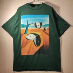 90年代 RAVEN IMAGES ダリ 絵画 記憶の固執 アート Tシャツ - メルカリ