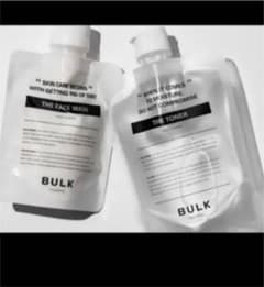 【大人気】BULK HOMME THE TONER 200ml 洗顔化粧水セットのサムネイル