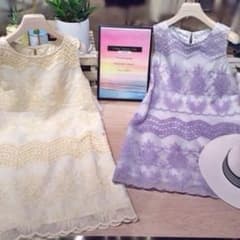 マーキュリーデュオ レースオーガンジーワンピース♡のサムネイル