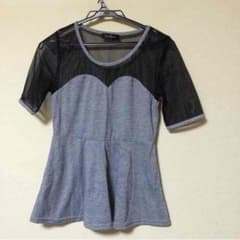 シースルー切り替えTシャツのサムネイル