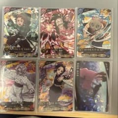 鬼滅の刃 日輪バトルスラッシュ SR 6枚まとめ売りのサムネイル