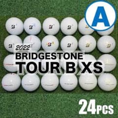 【S164】 ブリヂストンTOURBXS 白 24年 ロストボール 24球 S164】 ブリヂストンTOURBXS 白 24年 ロストボール 24球 S164
