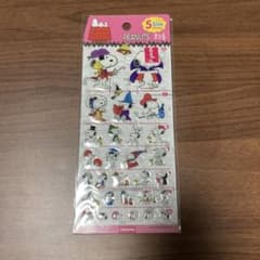 スヌーピー 5サイズステッカー PEANUTS コスチュームのサムネイル