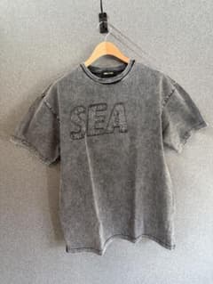 極美品 WIND AND SEA 加工 Tシャツ L ウィンダンシー 黒灰 - メルカリ