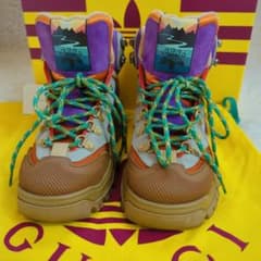GUCCI × adidas コラボ ブーツ 37 ユニセックス 希少 正規品 - メルカリ