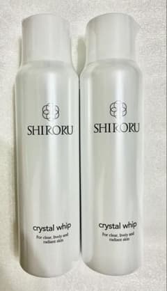 未開封】SHIRORU クリスタルホイップ 120g洗顔料 2本セット!! - メルカリ