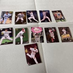 野球カード プロ野球 トレーディングカードセット 11枚 レアなカードセットですのサムネイル