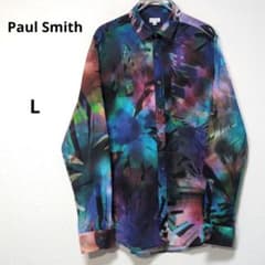 Paul Smith 総柄 長袖シャツ L 美品 マルチカラー 良品 秋 春 Paul Smith 総柄 長袖シャツ L 美品 マルチカラー 良品 秋 春 - メルカリ