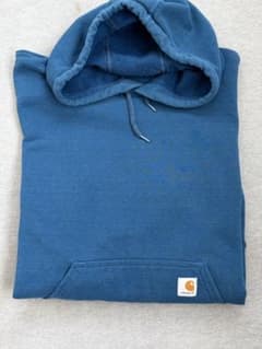 Carhartt プルオーバーパーカー ブルーのサムネイル