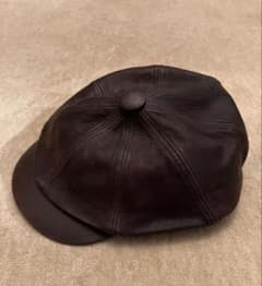 ダッパーズ Dapper's ゴートスキン レザー キャスケット M 帽子 ダッパーズ Dapper's ゴートスキン レザー キャスケット M 帽子 - メルカリ