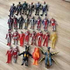 レア 廃盤 ソフビ ウルトラマン 仮面ライダー 怪獣 コレクター