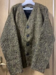 OURLEGACY　OLIVE MELANGE MOHAIR CARDIGANのサムネイル