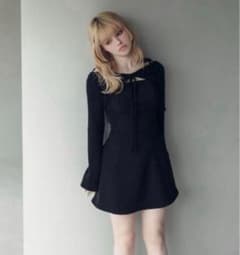 Lamia knit set mini dress - メルカリ