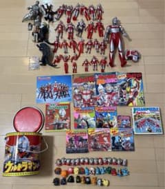 ウルトラマン ゴジラ レア レトログッズまとめ売り ソフビ Ultraman