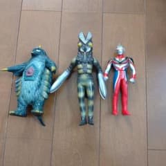 ウルトラマン 怪獣 ソフビ フィギュア 3体セットのサムネイル