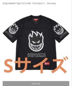 最安値】Supreme Spitfire Football Jersey S - メルカリ