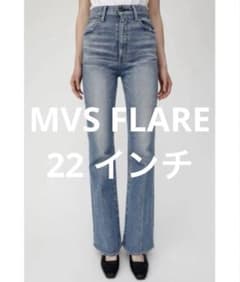 新品タグ付き】moussy MVS FLARE エムブイエスフレア 22 - メルカリ
