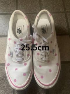 コムデギャルソンガール×VANS ドット柄スニーカー25.5cm コムデギャルソンガール×VANS ドット柄スニーカー25.5cm - メルカリ