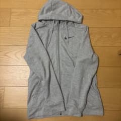NIKE DRI-FIT フルジップパーカー グレー Lのサムネイル