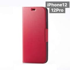 신품 미개봉 iPhone 12 12pro 수첩형 케이스 가죽 레드 A21